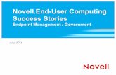 Novell Success Stories: Endpoint Management in Government