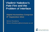 Vladimir Nabokov's Pale Fire and the Problem of Interface