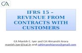 Small PPT on IFRS 15, "Revenue from Contracts with Customers"