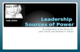 Leadership Sources of Power