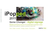 Media\'s 2011 Game Changer - Digital Signage by Richard D. Smith, CEO, SMITH-TRG