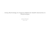 Improving Maternal and Neonatal Health Outcomes in Mozambique