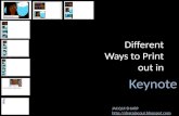 Print Slides in Keynote