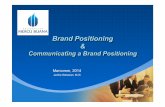Brand Positioning and Communicating a Brand Positioning, Strategic Brand
