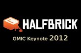 GMIC 2012 - Halfbrick, presentation by Mr Phil Larsen, 水果忍者开发商