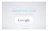 Above the code   story telling : branded content  : google israel : 12 february
