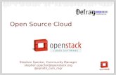 OpenStack Defrag Conference Presentation