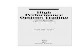 High performance options tradings