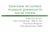 Overview Of Current Museum Presence In Social Media