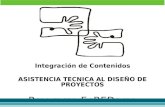 Integración de Contenidos ASISTENCIA TECNICA AL DISEÑO DE PROYECTOS Programa EnREDarse.