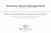 Outcome Based Management