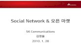 Social Network과 오픈 마켓 SK컴즈 김영을