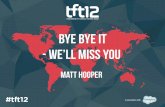 #TFT12: Matthew Hooper