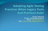 Adopting Agile Tools & Methods In A Legacy Context