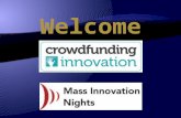 Crowdfunding Innovation - a SPECIAL Mass Inno Event