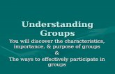 Understanding groups