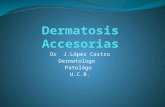 Dr J.López Castro Dermatologo Patológo U.C.R.. Dermatosis aguda, autolimitada. Produce Exantema Papuloescamoso Inflamatorio. Presenta edades: 15 a 40.
