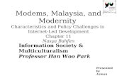 Modems, Malaysia, And Modernity