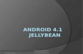 Android 4.1 Jellybean OS