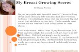 Natural Ways To Make Breasts Grow and My Breast Growing Secret