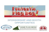 2014 Funtastic Play Day sponsorships - Game Plan Media
