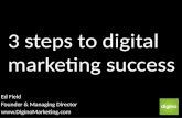 3 Simple Ideas for Digital Marketing Success