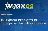 10 Typical Problems in Enterprise Java Applications