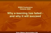 Why e-learning has failed - and why it will succeed