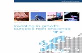 Investing in growth : Europe's next challenge