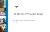 CloudStack Architecture Future