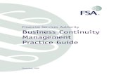 Business Continuity Management Practice Guide