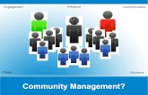 Community Management - Basics