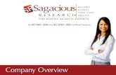 Sagacious Research - An Overview