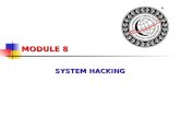 Module 8   System Hacking