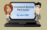 Investment Banking Pitch Book - Investment Banking by edu CBA