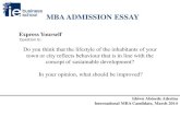 Idowu Adesina IE MBA Admissions Application 2014_Essay