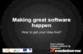 Getting Started with Software Development for Startups @ DDVE