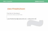 DevOps for Developers - Friedrichsen