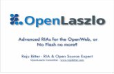 OpenLaszlo - Advanced RIAs for the OpenWeb