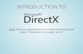 Introduction to DirectX 11