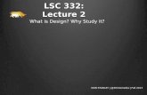 LECTURE 2: Don Stanley's Design Class LSC 332 @UW Madison