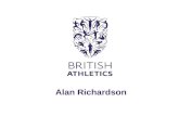 Athletics NI Coaching Conference- Alan Richardson