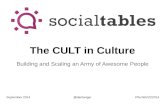 The CULT in Culture: Building and Scaling an Army of Awesome People