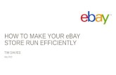 How to make your eBay store run more efficiently