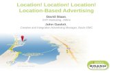 Master Class C: "Location! Location! Location! Location-Based Advertising"