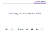 Coaching for Women and Girls, presented by Andrew Kirkland, PhD.