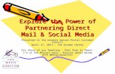 Explore the Power of Partnering Direct Mail and Social Media