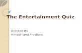 Entertainment Quiz Prelims
