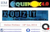X quiz-it prelims online