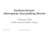 February Saskatchewan Aboriginal Storytelling Month Short March12